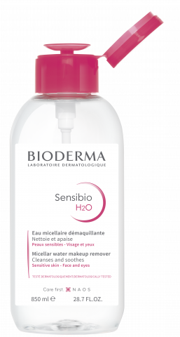 BIODERMA product photo, Sensibio H2O 850ml, Micellar water for redness skin