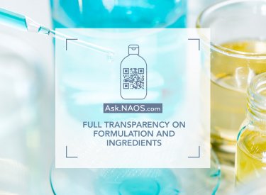 full transparency on formulation and ingredients